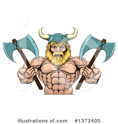 Royalty-Free (RF) Viking Clipart Illustration by AtStockIllustration - Stock Sample #1373405