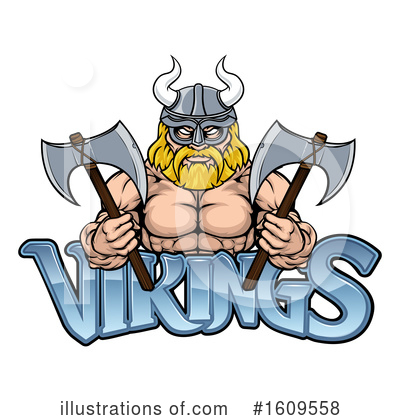 Vikings Clipart #1609558 by AtStockIllustration