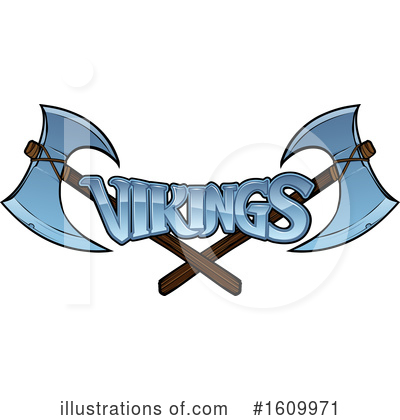 Vikings Clipart #1609971 by AtStockIllustration