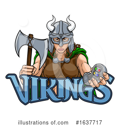 Royalty-Free (RF) Viking Clipart Illustration by AtStockIllustration - Stock Sample #1637717