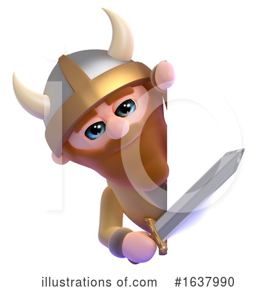 Viking Clipart #1637990 by Steve Young
