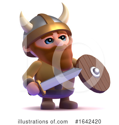 Viking Clipart #1642420 by Steve Young