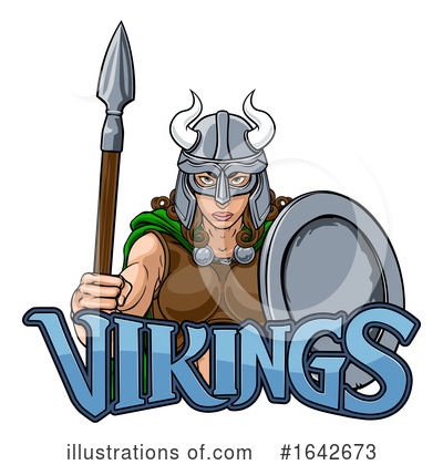Vikings Clipart #1642673 by AtStockIllustration