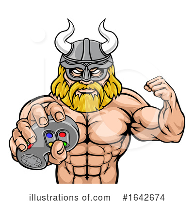 Royalty-Free (RF) Viking Clipart Illustration by AtStockIllustration - Stock Sample #1642674
