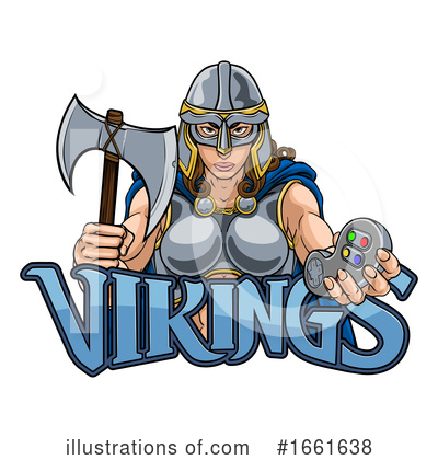 Royalty-Free (RF) Viking Clipart Illustration by AtStockIllustration - Stock Sample #1661638