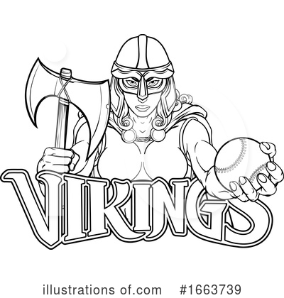 Royalty-Free (RF) Viking Clipart Illustration by AtStockIllustration - Stock Sample #1663739