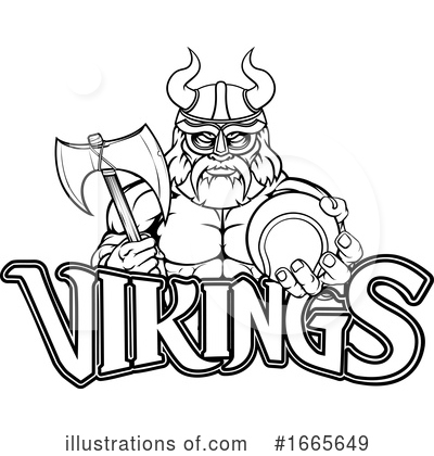 Royalty-Free (RF) Viking Clipart Illustration by AtStockIllustration - Stock Sample #1665649