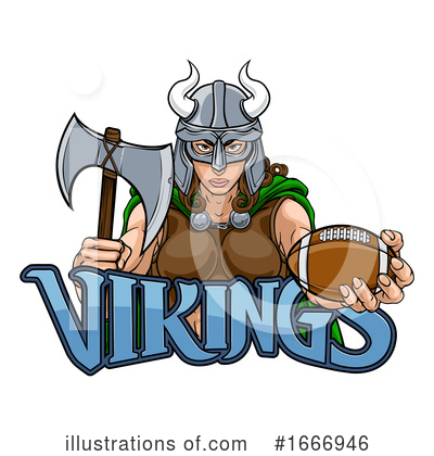 Royalty-Free (RF) Viking Clipart Illustration by AtStockIllustration - Stock Sample #1666946