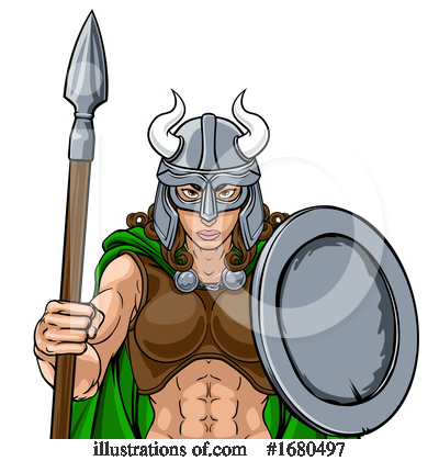 Royalty-Free (RF) Viking Clipart Illustration by AtStockIllustration - Stock Sample #1680497