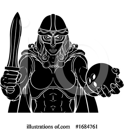 Royalty-Free (RF) Viking Clipart Illustration by AtStockIllustration - Stock Sample #1684761