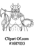 Viking Clipart #1687033 by AtStockIllustration