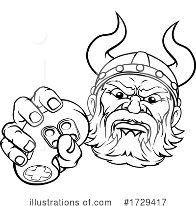 Royalty-Free (RF) Viking Clipart Illustration by AtStockIllustration - Stock Sample #1729417