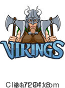 Viking Clipart #1729418 by AtStockIllustration