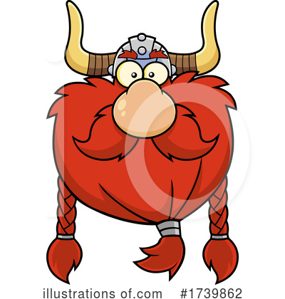 Royalty-Free (RF) Viking Clipart Illustration by Hit Toon - Stock Sample #1739862