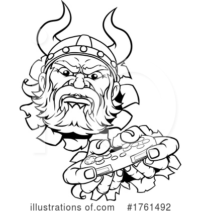 Royalty-Free (RF) Viking Clipart Illustration by AtStockIllustration - Stock Sample #1761492