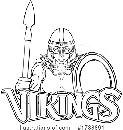 Royalty-Free (RF) Viking Clipart Illustration by AtStockIllustration - Stock Sample #1788891