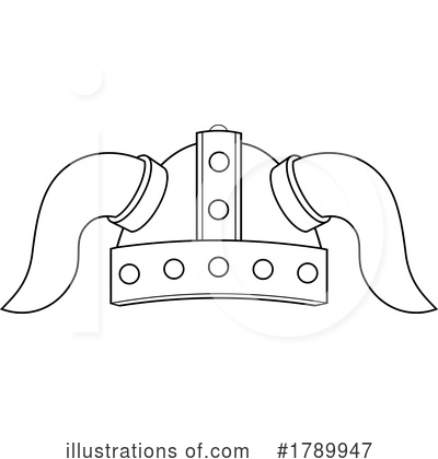 Royalty-Free (RF) Viking Clipart Illustration by Hit Toon - Stock Sample #1789947