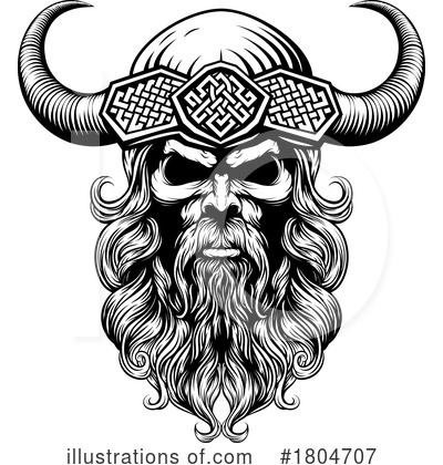 Royalty-Free (RF) Viking Clipart Illustration by AtStockIllustration - Stock Sample #1804707