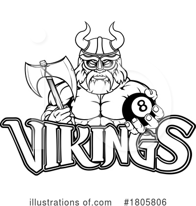 Royalty-Free (RF) Viking Clipart Illustration by AtStockIllustration - Stock Sample #1805806