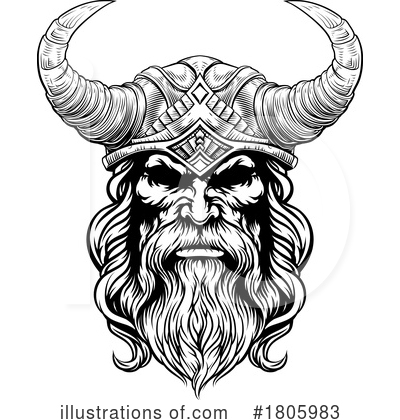 Royalty-Free (RF) Viking Clipart Illustration by AtStockIllustration - Stock Sample #1805983