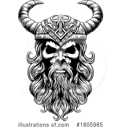 Royalty-Free (RF) Viking Clipart Illustration by AtStockIllustration - Stock Sample #1805985