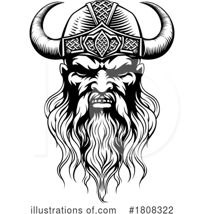 Royalty-Free (RF) Viking Clipart Illustration by AtStockIllustration - Stock Sample #1808322