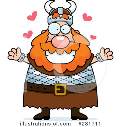 Royalty-Free (RF) Viking Clipart Illustration by Cory Thoman - Stock Sample #231711