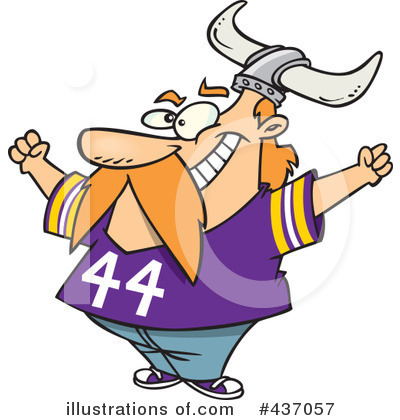 Sports Fan Clipart #437057 by toonaday