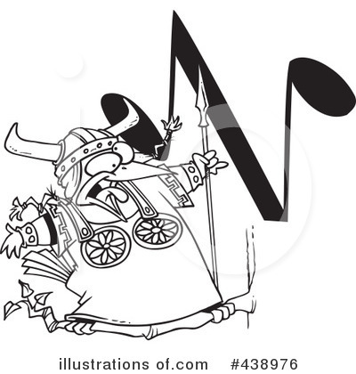 Royalty-Free (RF) Viking Clipart Illustration by toonaday - Stock Sample #438976