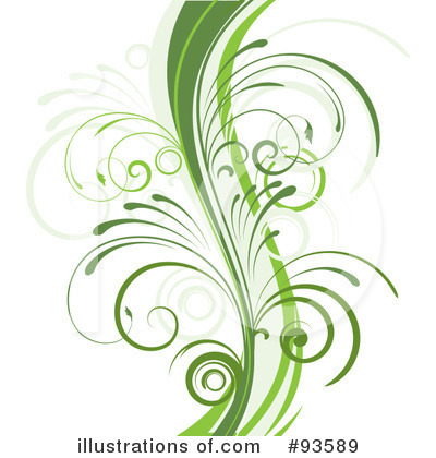 Royalty-Free (RF) Vine Clipart Illustration by KJ Pargeter - Stock Sample #93589