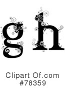Vine Letter Clipart #78359 by BNP Design Studio