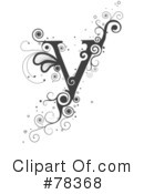 Vine Letter Clipart #78368 by BNP Design Studio