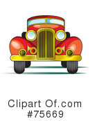 Vintage Car Clipart #75669 by Lal Perera