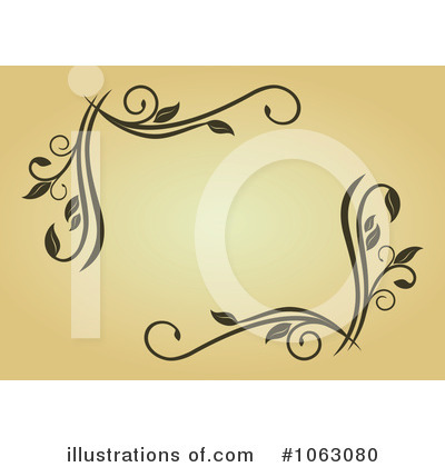 Royalty-Free (RF) Vintage Frame Clipart Illustration by Vector Tradition SM - Stock Sample #1063080