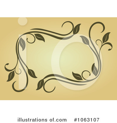 Royalty-Free (RF) Vintage Frame Clipart Illustration by Vector Tradition SM - Stock Sample #1063107