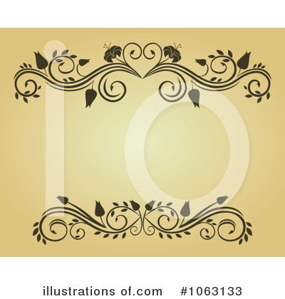 Royalty-Free (RF) Vintage Frame Clipart Illustration by Vector Tradition SM - Stock Sample #1063133