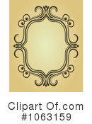 Vintage Frame Clipart #1063159 by Vector Tradition SM