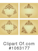 Vintage Frame Clipart #1063177 by Vector Tradition SM