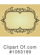 Vintage Frame Clipart #1063189 by Vector Tradition SM