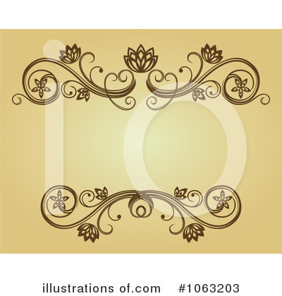 Royalty-Free (RF) Vintage Frame Clipart Illustration by Vector Tradition SM - Stock Sample #1063203