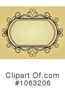 Vintage Frame Clipart #1063206 by Vector Tradition SM