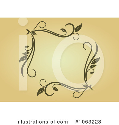 Royalty-Free (RF) Vintage Frame Clipart Illustration by Vector Tradition SM - Stock Sample #1063223