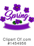 Violet Clipart #1454956 by Vector Tradition SM