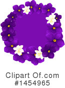 Violet Clipart #1454965 by Vector Tradition SM