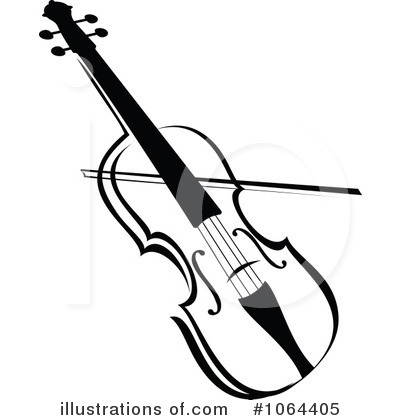 Royalty-Free (RF) Violin Clipart Illustration by Vector Tradition SM - Stock Sample #1064405