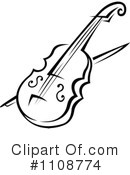 Violin Clipart #1108774 by Vector Tradition SM