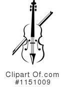 Violin Clipart #1151009 by Vector Tradition SM