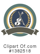 Violin Clipart #1382518 by Vector Tradition SM