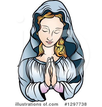 Praying Clipart #1297738 by dero