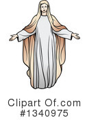 Virgin Mary Clipart #1340975 by dero